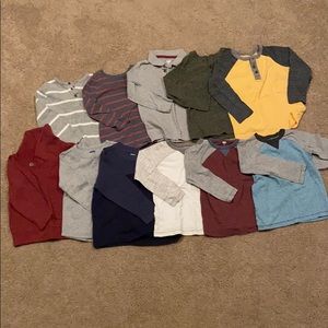 Boys 4T Lot of 11 Long sleeve Old Navy. Like new